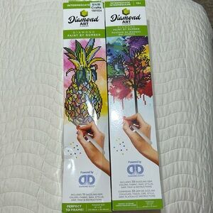 Diamond Dots pineapple/ Rainbow tree bundle